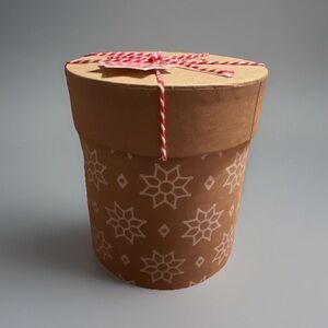 Kraft Gift Box, Christmas Cupcake Box, Holiday Treats